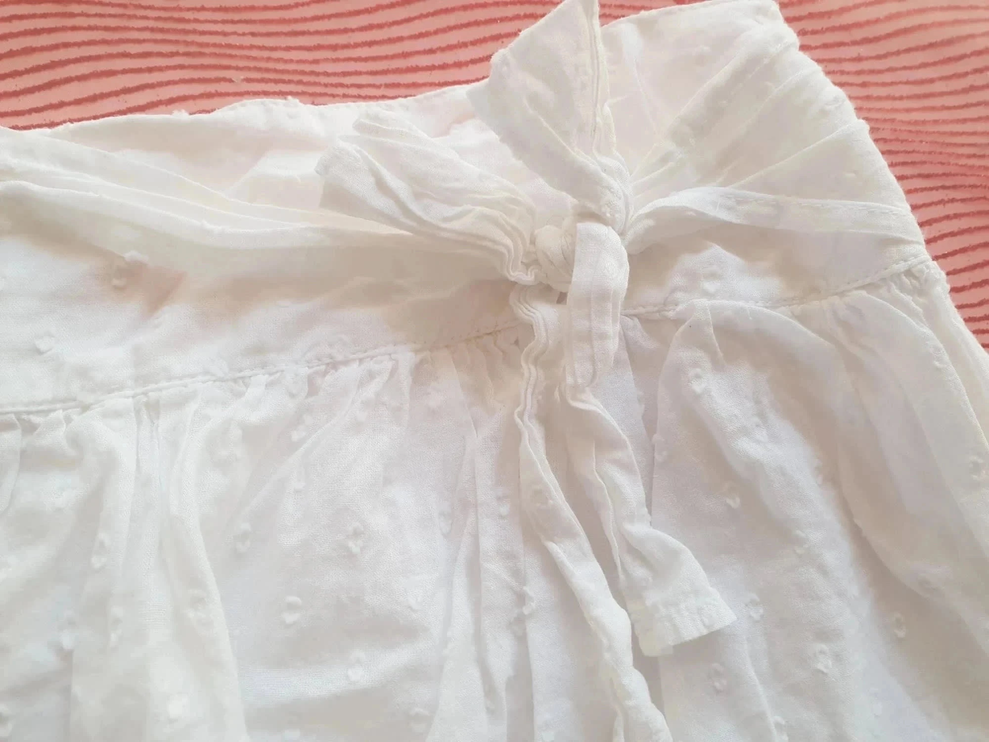 Witte wijde rok 6 jaar – photo 3